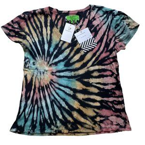 Free People Sandrine Rose Womens S Tee Shirt Multi Colored NWT